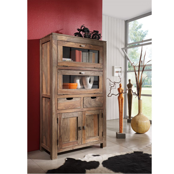 Massivmoebel24 Highboard Nature | Wayfair.de